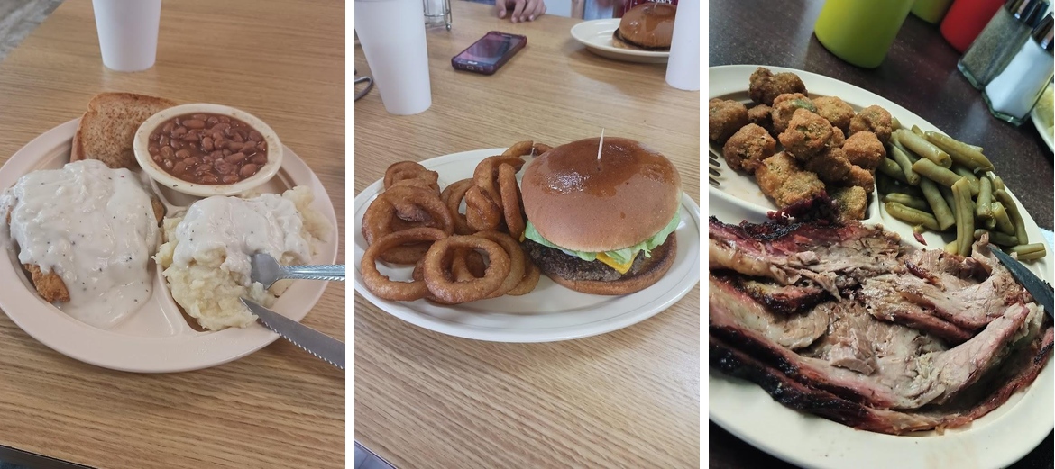 Como Burgers and Fries Menu