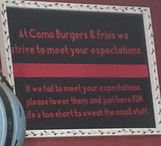 Como Burgers and Fries